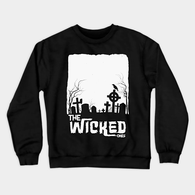 Wicked Graveyard (I) Crewneck Sweatshirt by WickedOnes